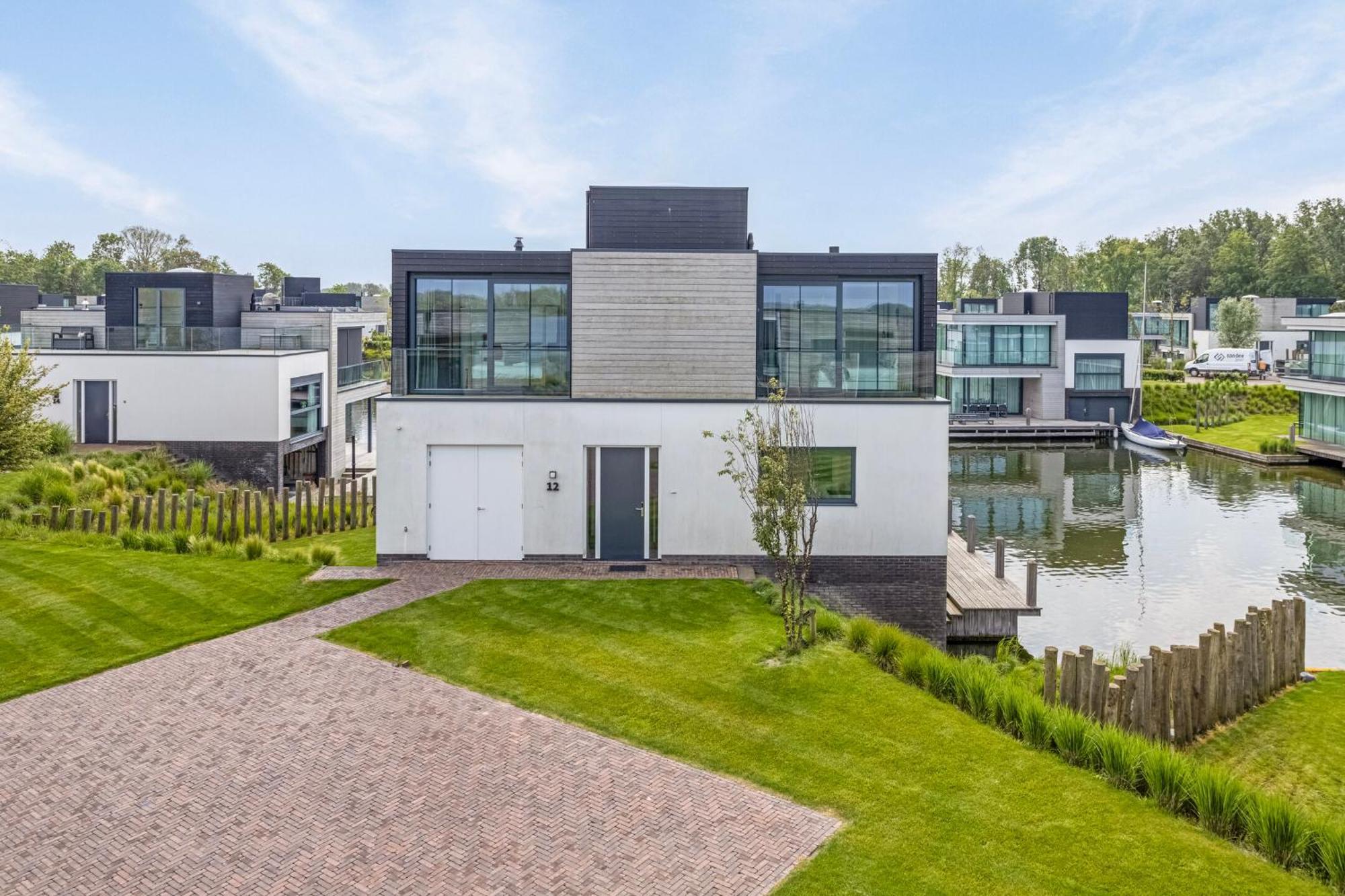 Lake House With Dock At Lake Veere, Zeeland Arnemuiden Extérieur photo